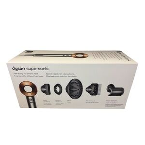 Dyson 💨 Supersonic Hair Dryer in Silver and Copper